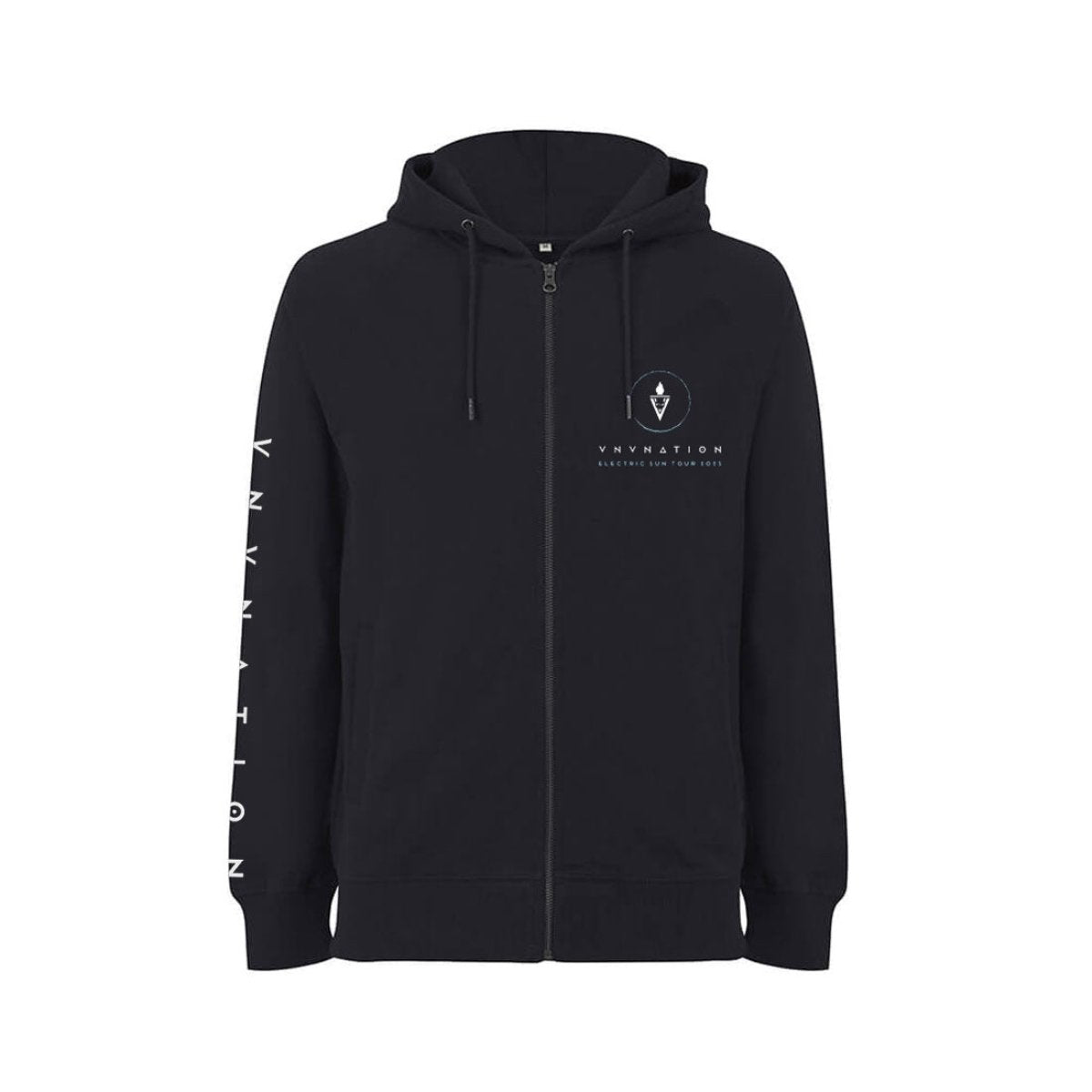 "Electric Sun" Unisex Zip-Hoodie