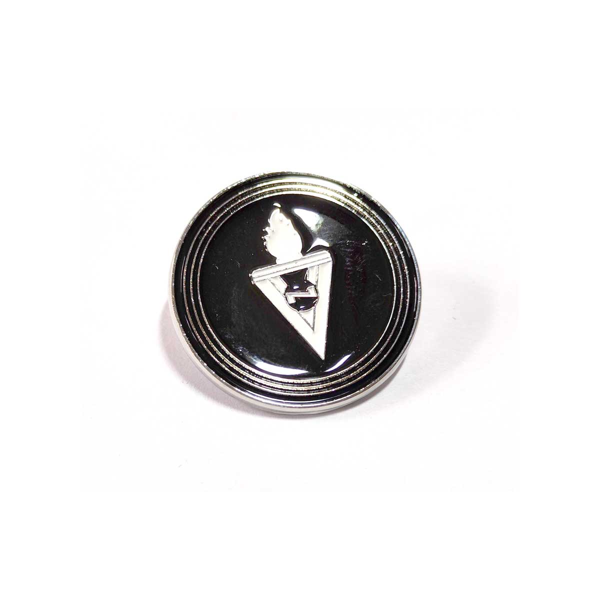 Logo circle pin