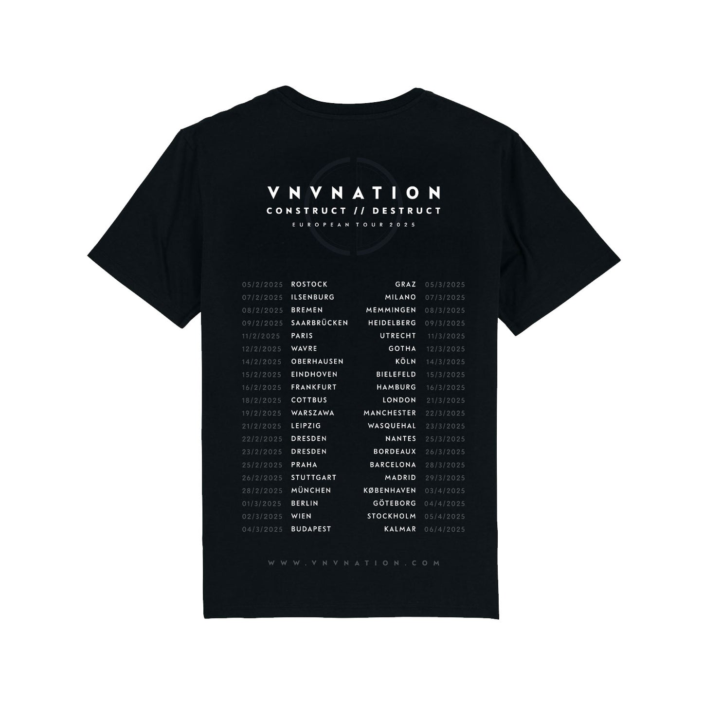 T-Shirt Construct / Destruct Tour